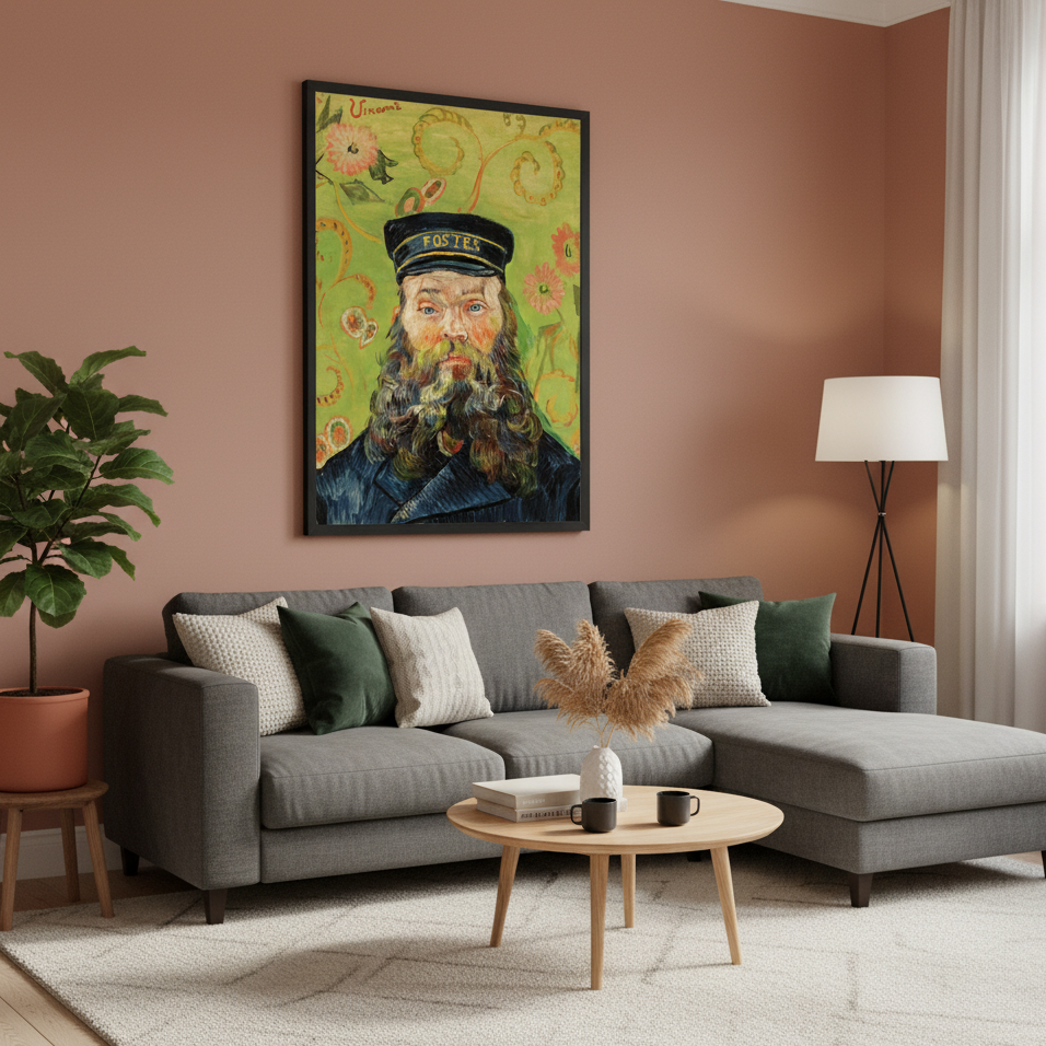 THE POSTMAN - Vincent Van Gogh