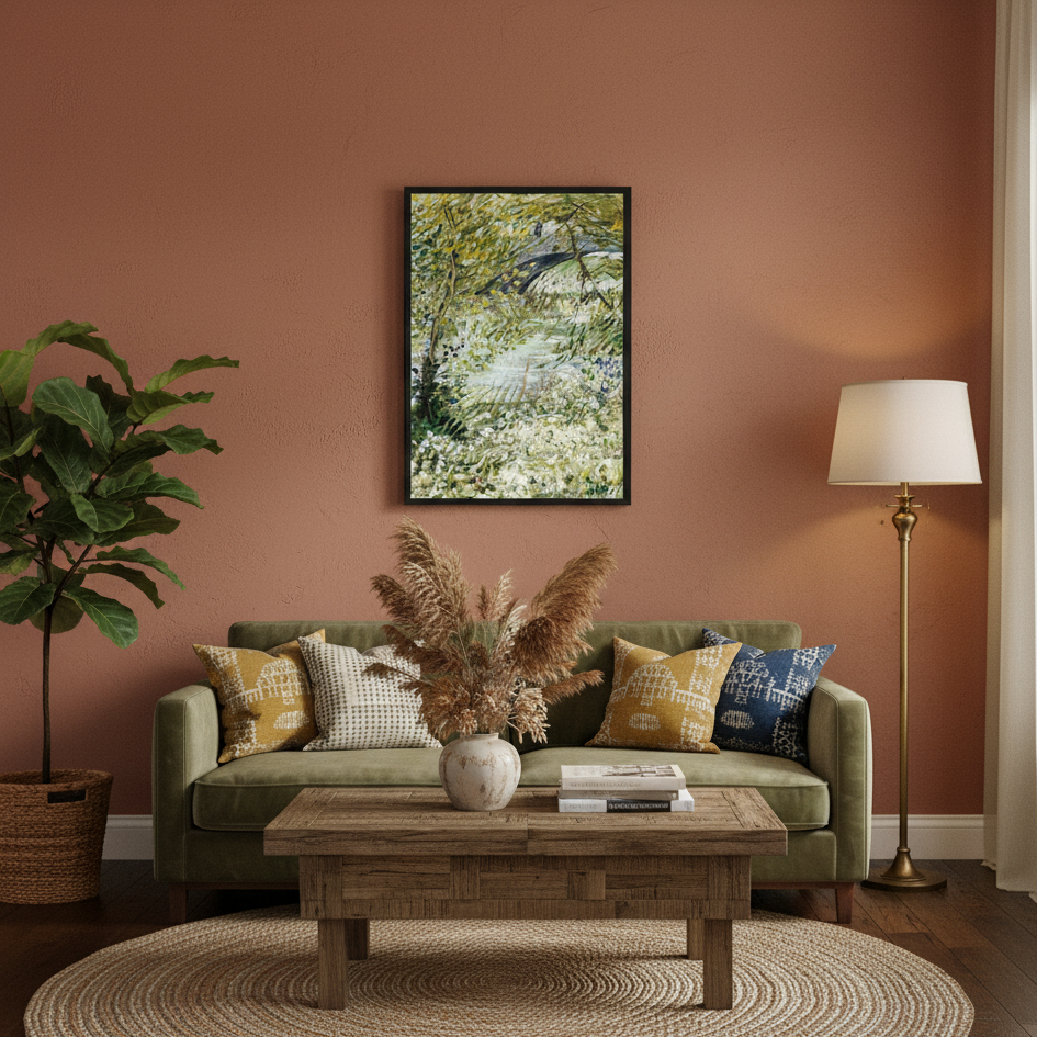 RIVER BANK - Vincent Van Gogh