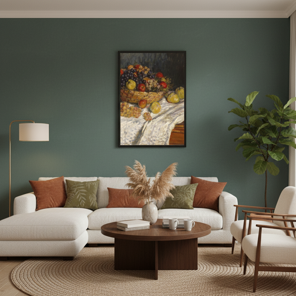 APPLES AND GRAPES - Claude Monet