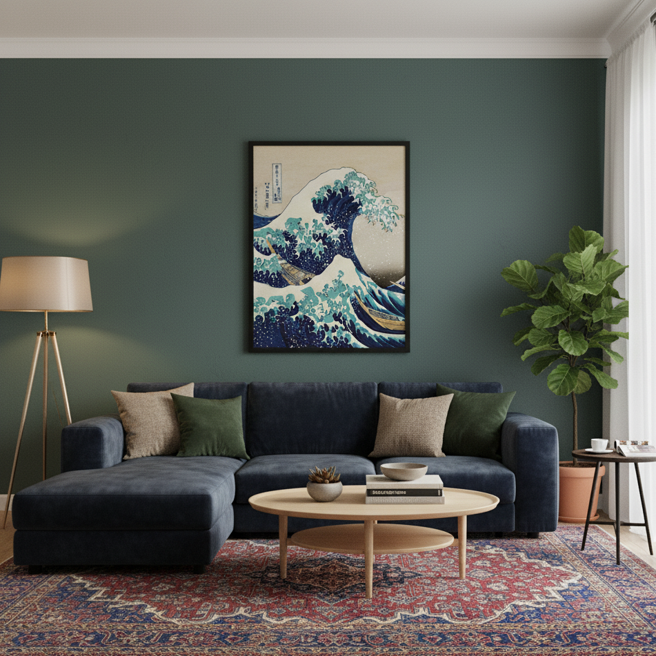 THE GREAT WAVE - Katsushika Hokusai