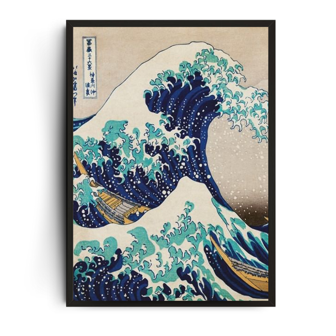 THE GREAT WAVE - Katsushika Hokusai