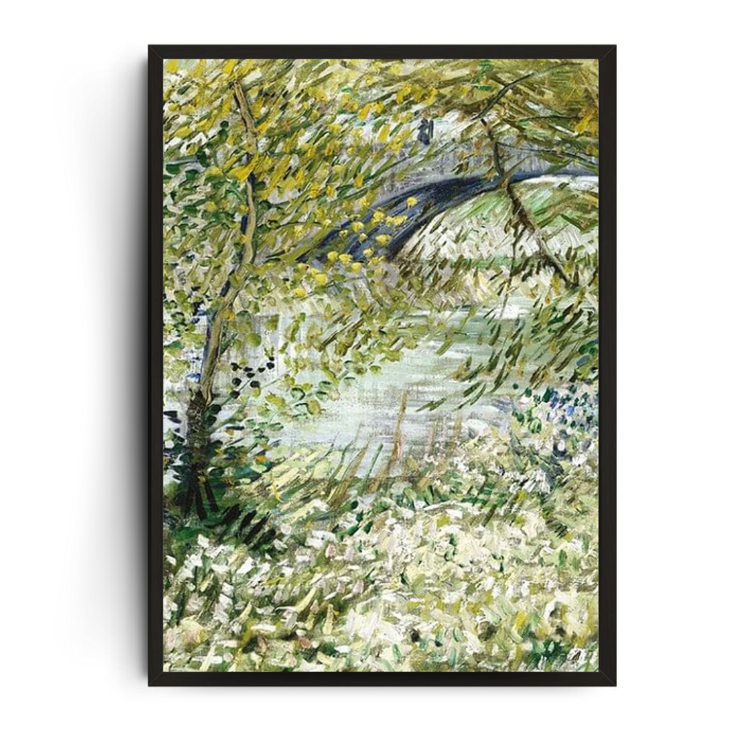 RIVER BANK - Vincent Van Gogh