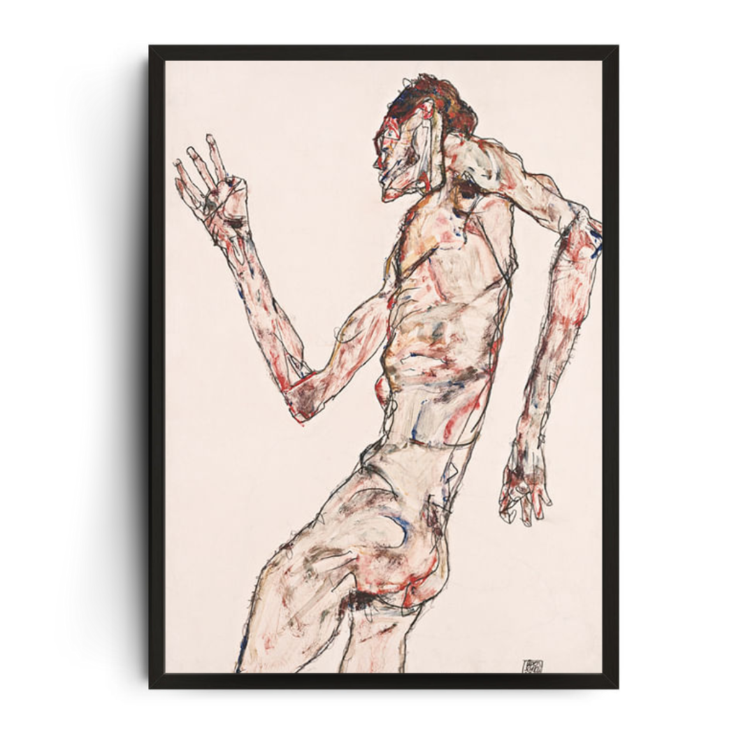 THE DANCER -  Egon Schiele