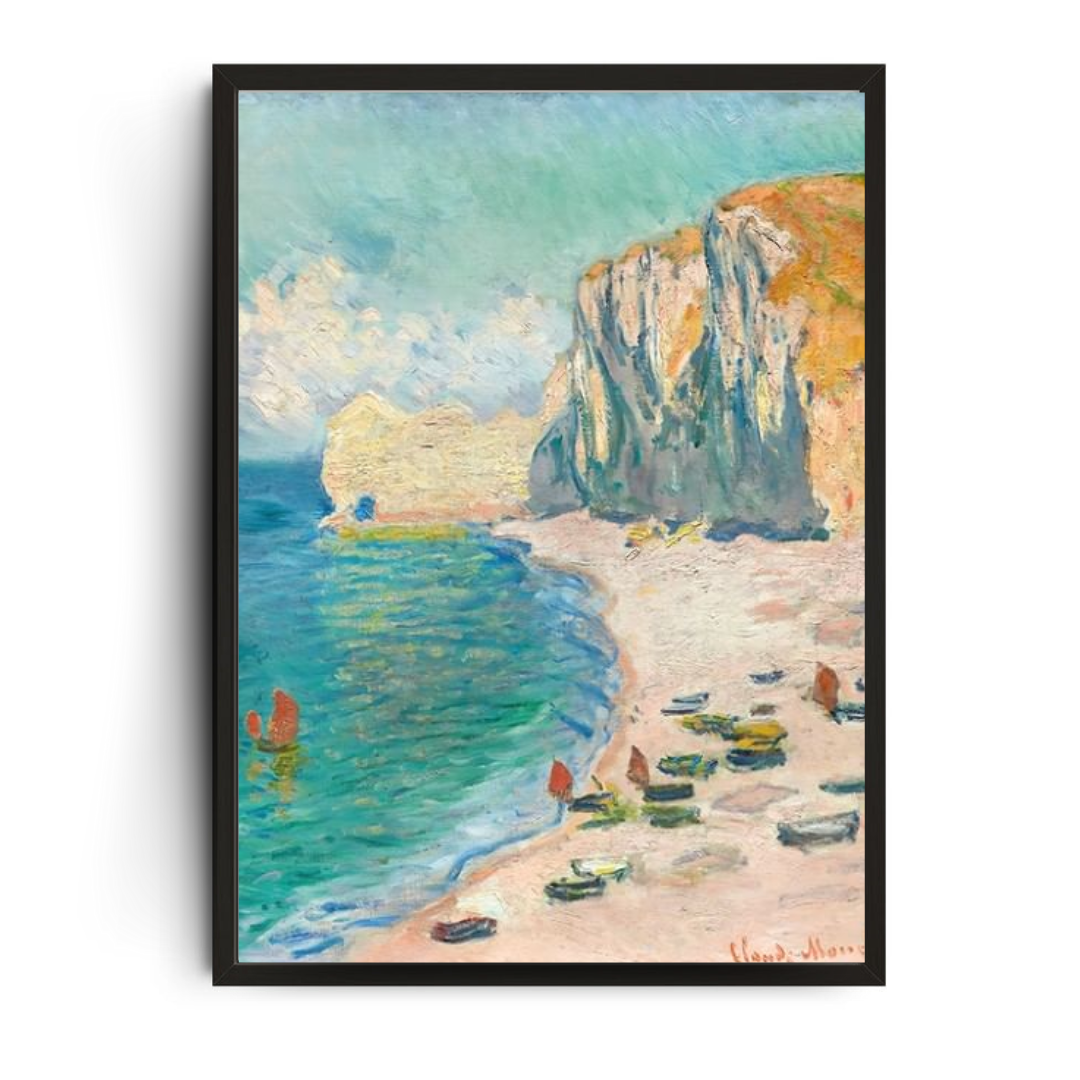 THE BEACH - Claude Monet